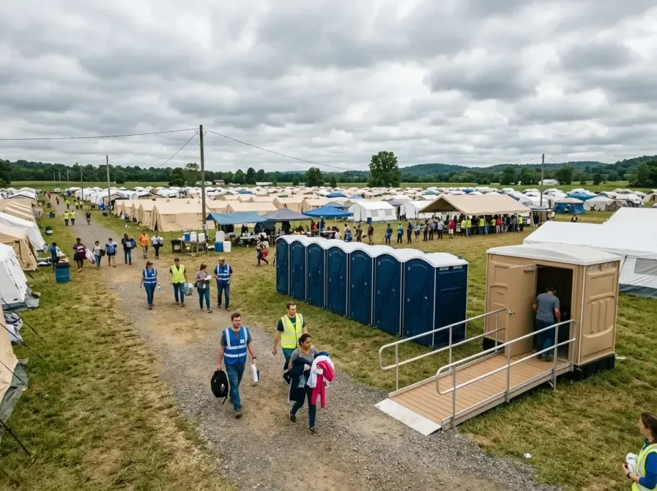 disaster-relief-camp-restrooms-010 — frequently asked questions, Dumpster & Portable Bathrooms Rental in Glen Raven, NC